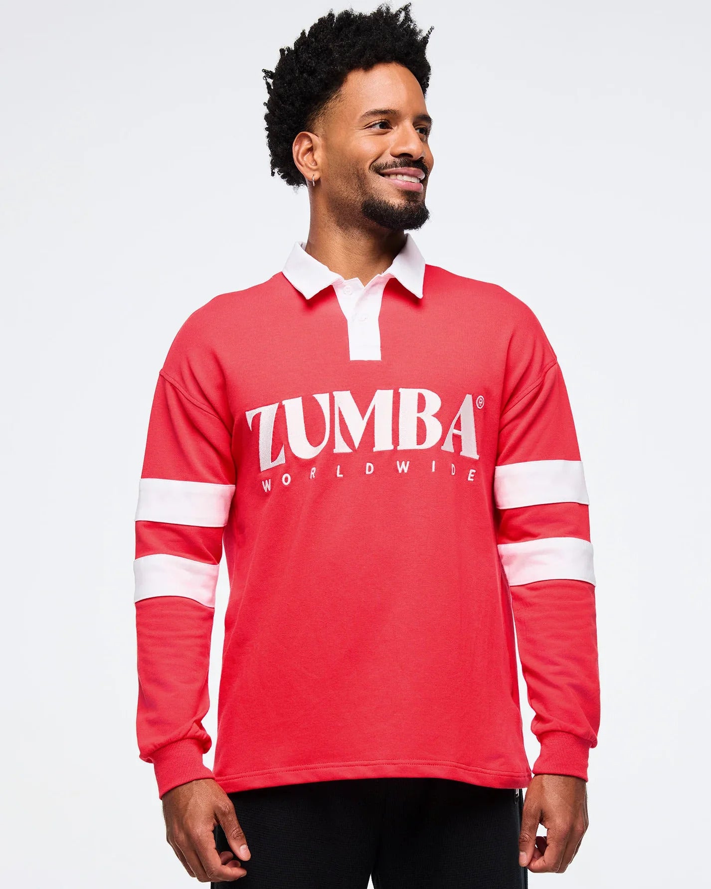 Zumba Haus Long Sleeve Polo- B1