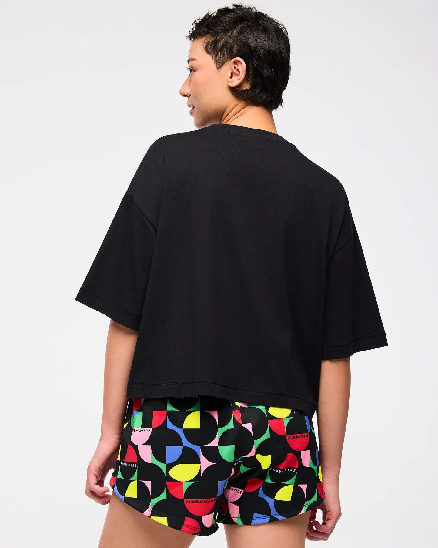 Zumba Haus Oversized Boxy Crop Top Z2