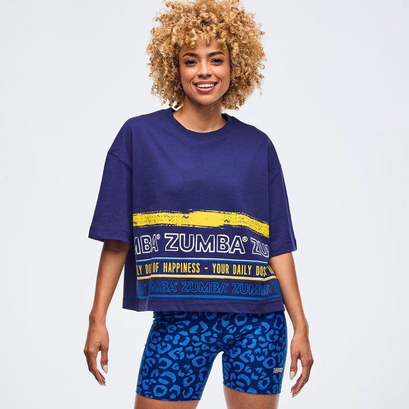 Sizzlin' Oversized Boxy Crop Top Z24