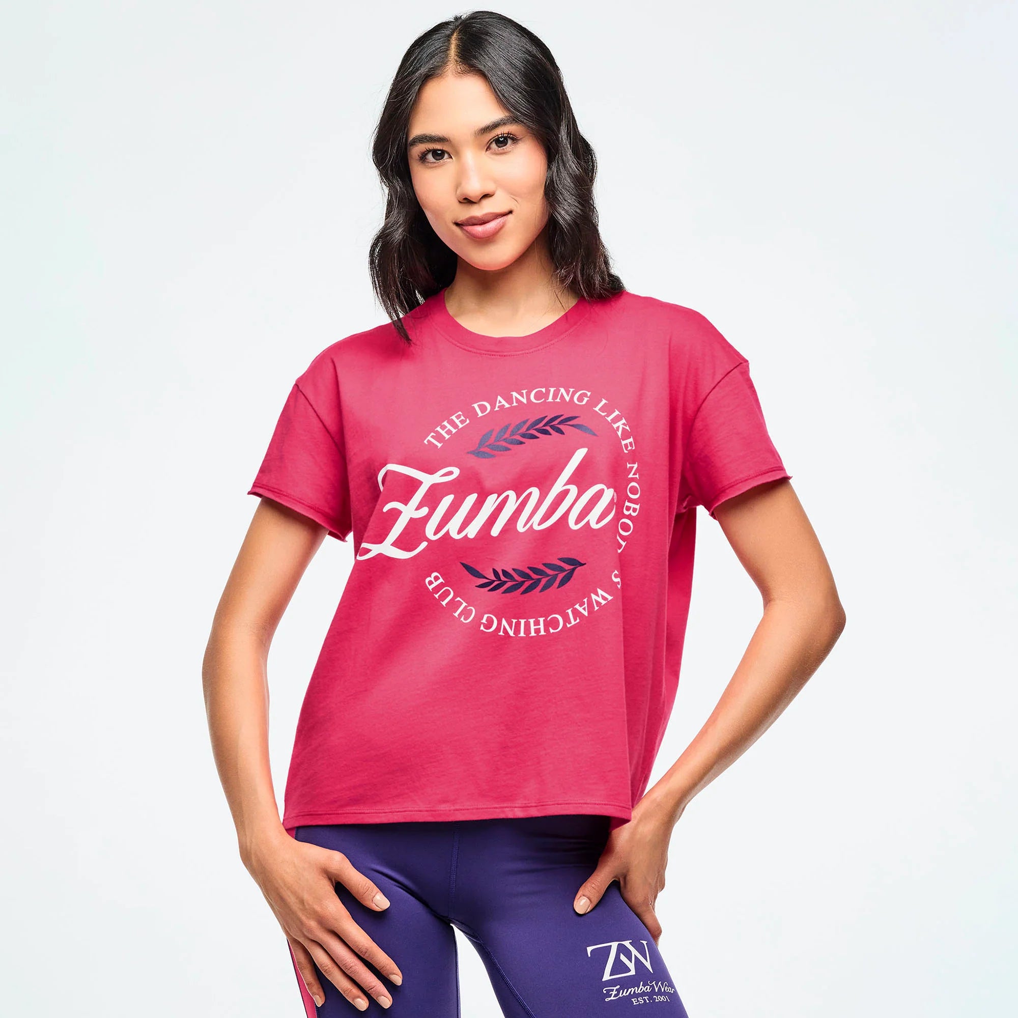 Class of 2001 High Low Crew Neck Top Z1