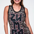 Rock 'n' Roll Basketball Tank With Curved Hem Z19