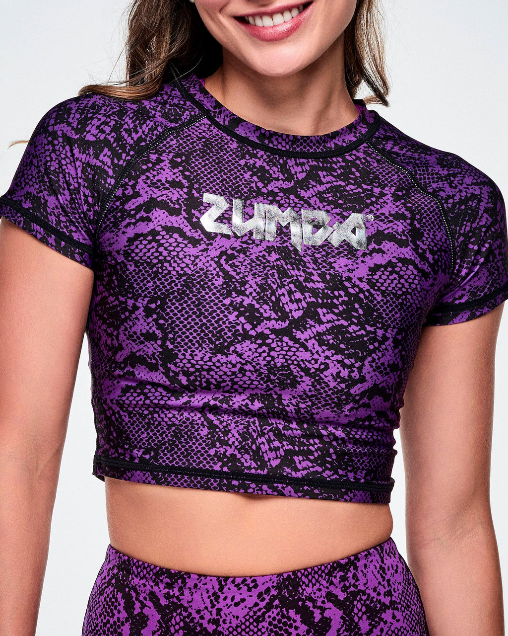 Rock 'n' Roll Cap Sleeve Crop Top