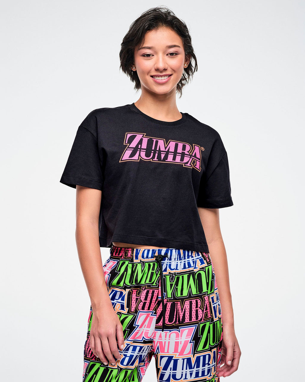 Dale-Z Crew Neck Crop Top