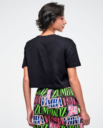 Dale-Z Crew Neck Crop Top