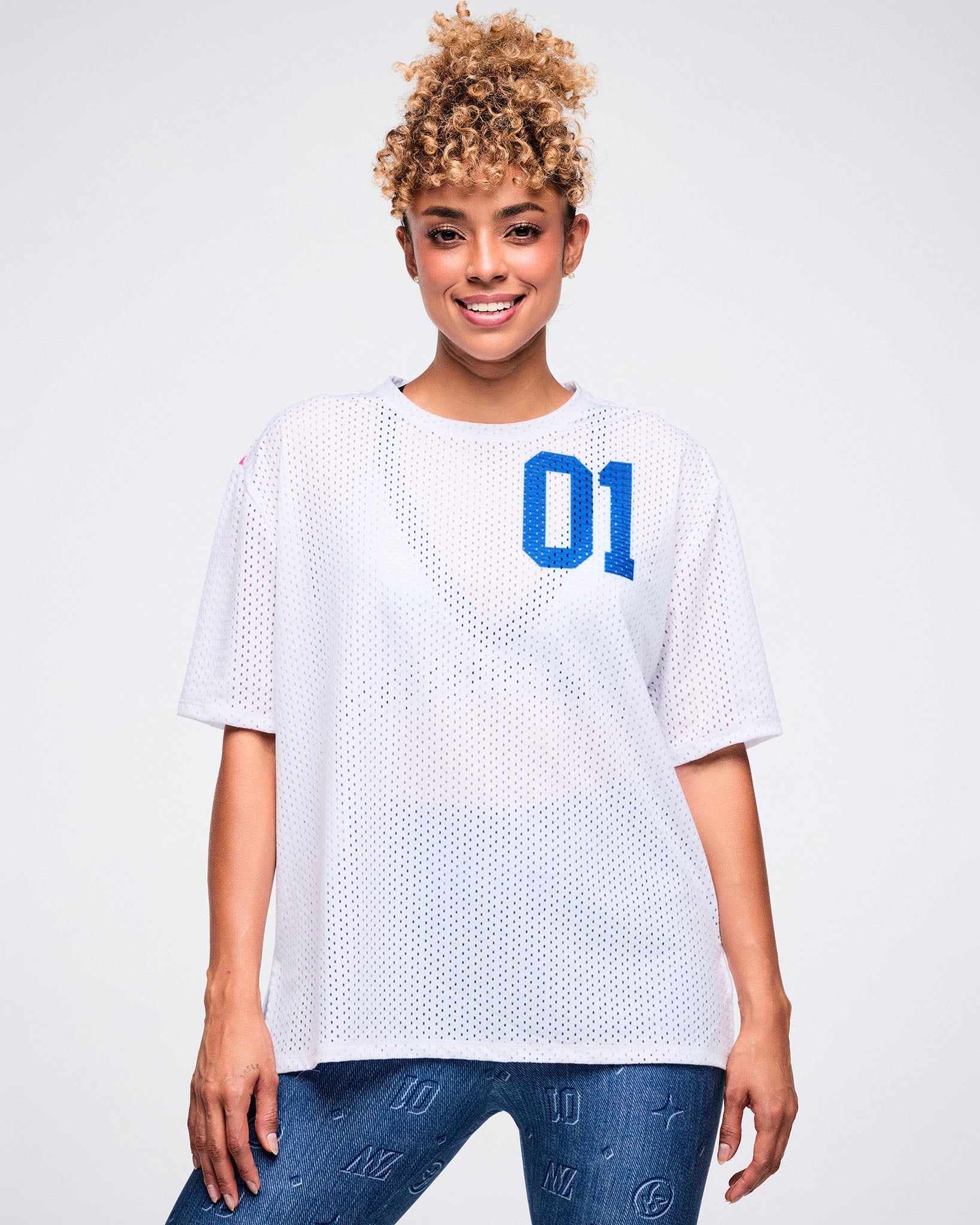 Dale-Z Mesh Boxy Top Z12