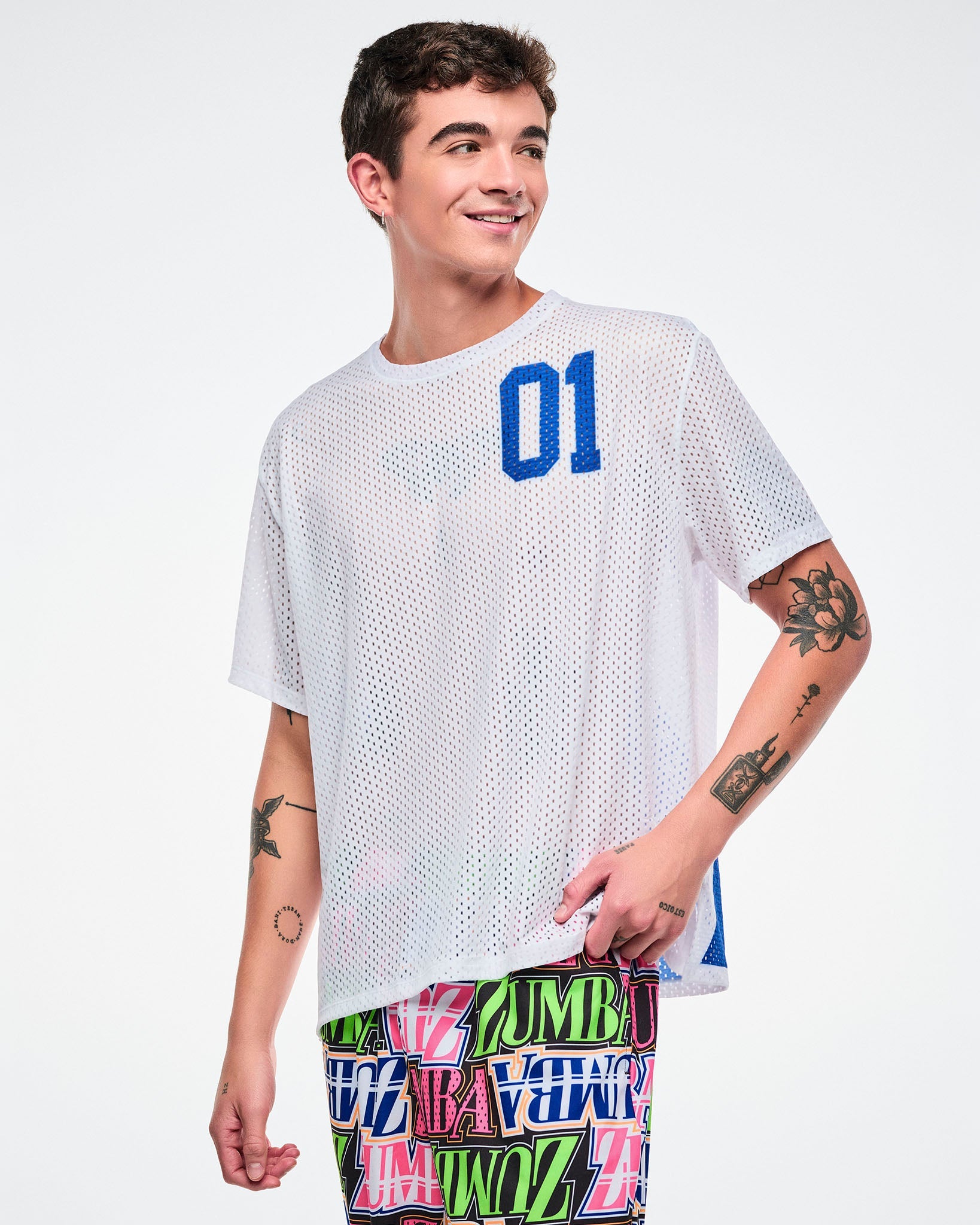 Dale-Z Mesh Boxy Top Z12