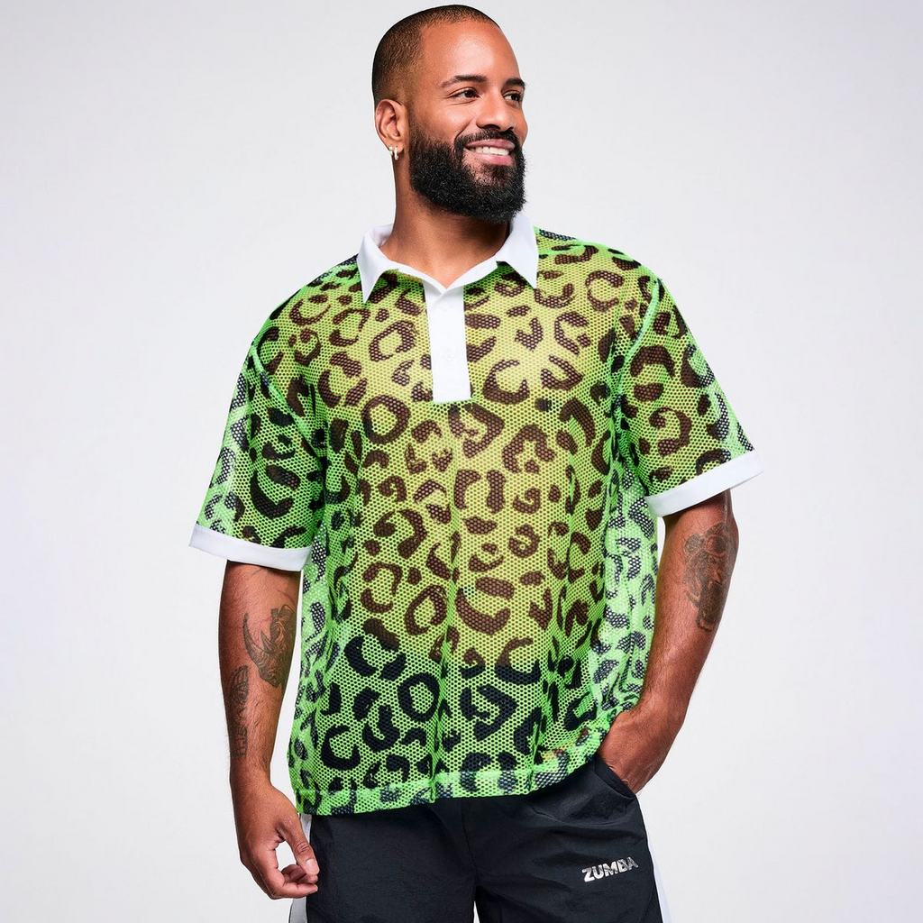 Dale-Z Oversized Mesh Polo Z12