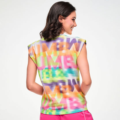 Electric Feel Muscle Tank With Extended
