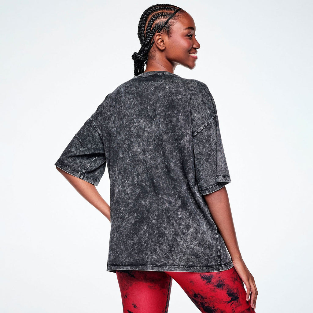 Rock 'n' Roll Oversized Drop Shoulder Tee Z5