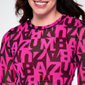 Ultrabright Long Sleeve Mesh Crop Top Z22