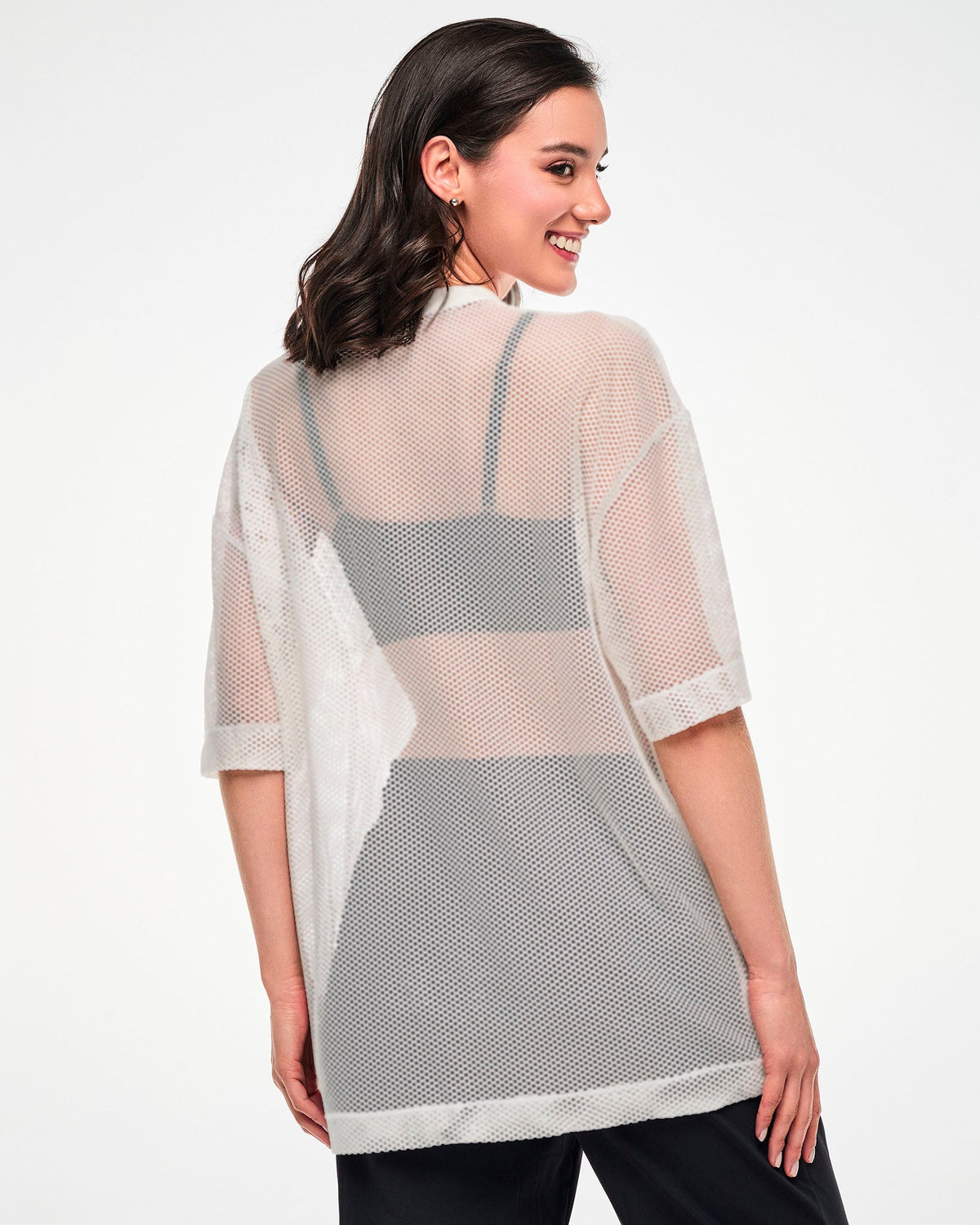 Zumba Basic Oversized Mesh V-Neck