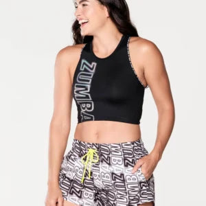 Zumba Futuristic Crop Tank Z24