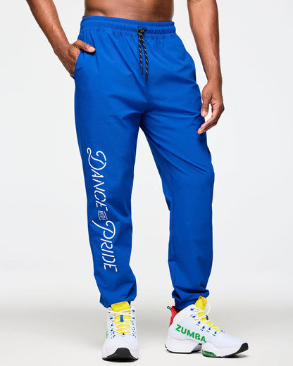 Zumba Men's Woven Track Pants B2