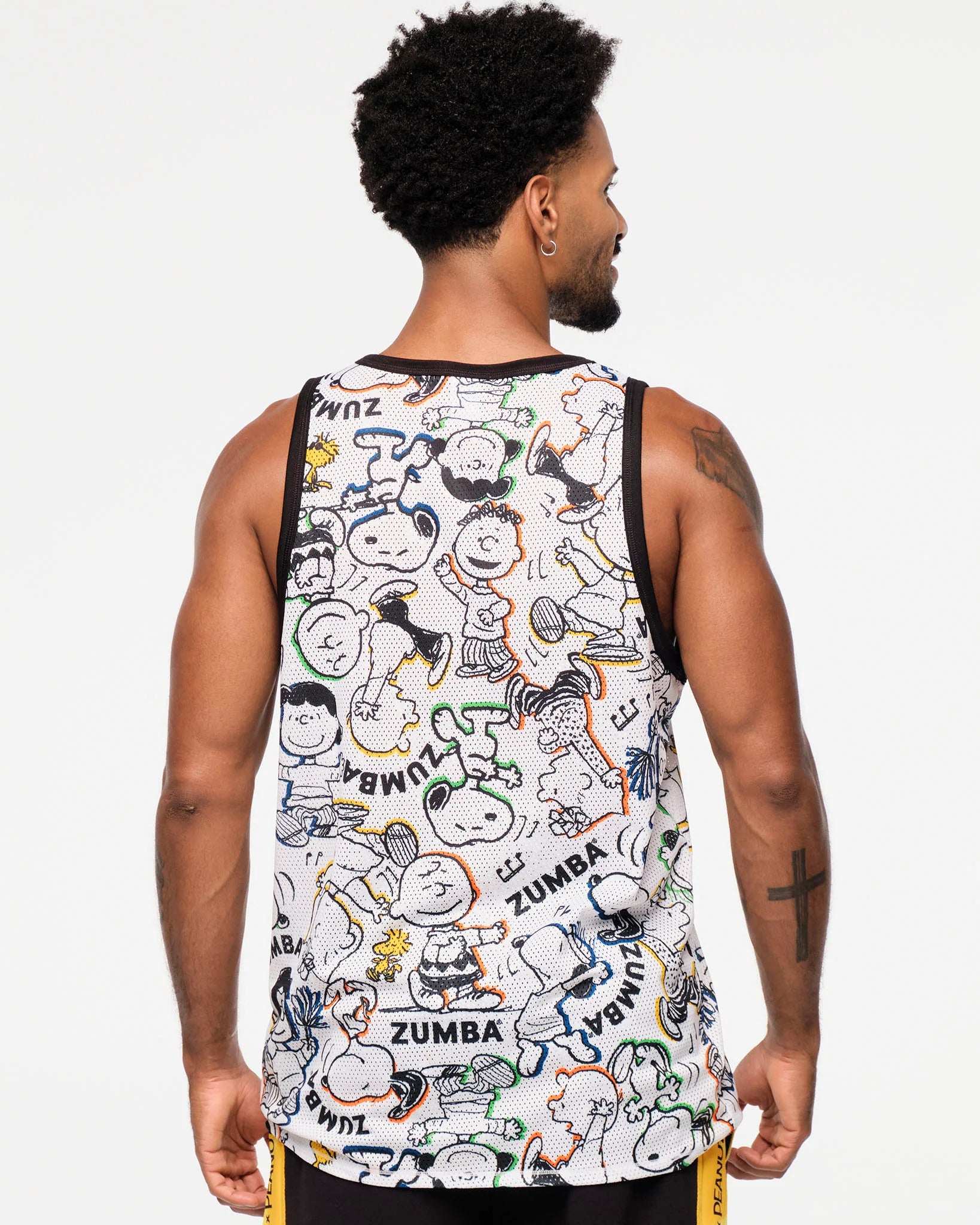 Zumba X Peanuts Men's Basketball Tank B7