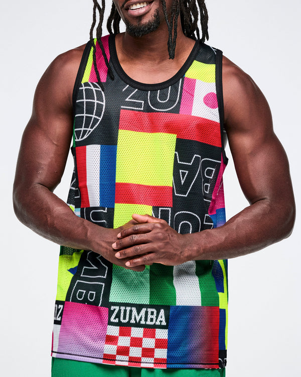 Worldwide Men's Basketball Tank