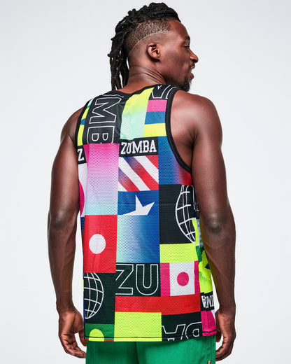 Worldwide Men's Basketball Tank