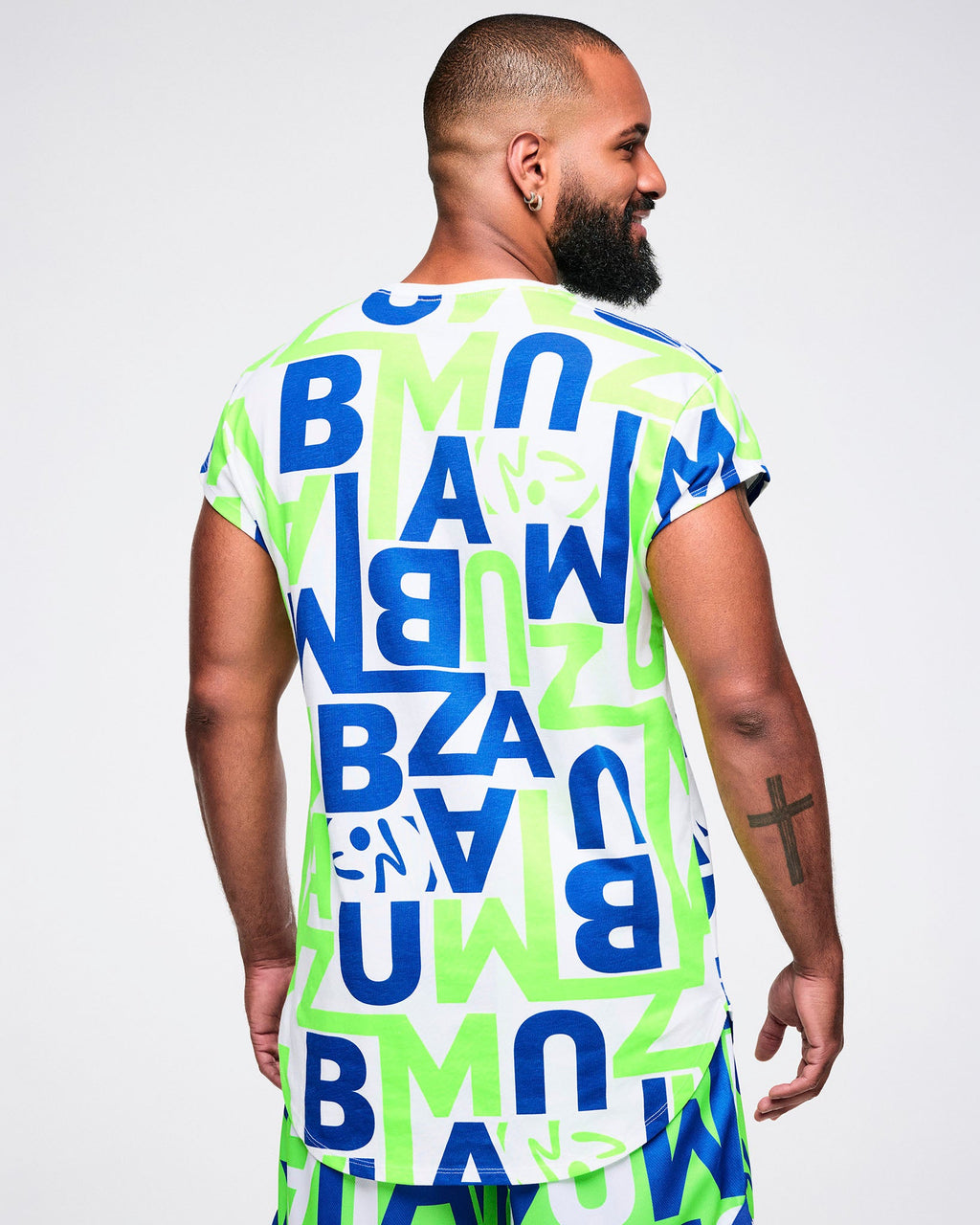 Dale-Z Men's Round Hem Tee Z12