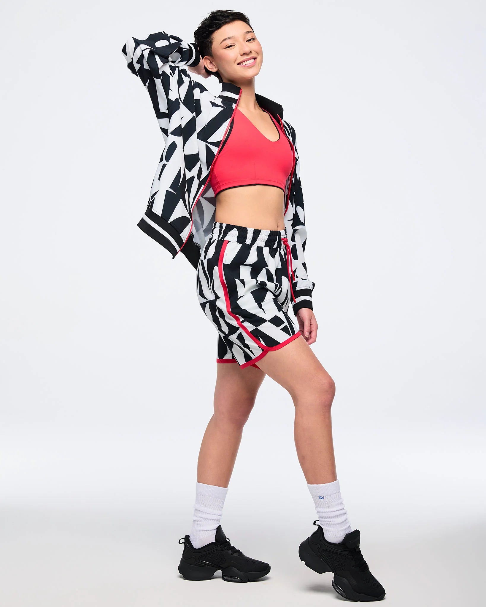 Zumba Haus Scrunch Socks B20