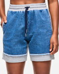 Blue Jean Denim Shorts - Denim Z24