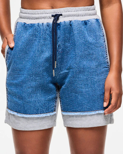 Blue Jean Denim Shorts - Denim Z12