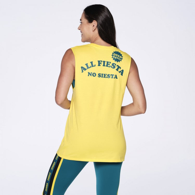 Zumba Twist Front Crop Tank | Dance Fitness Wear - Zumbawear