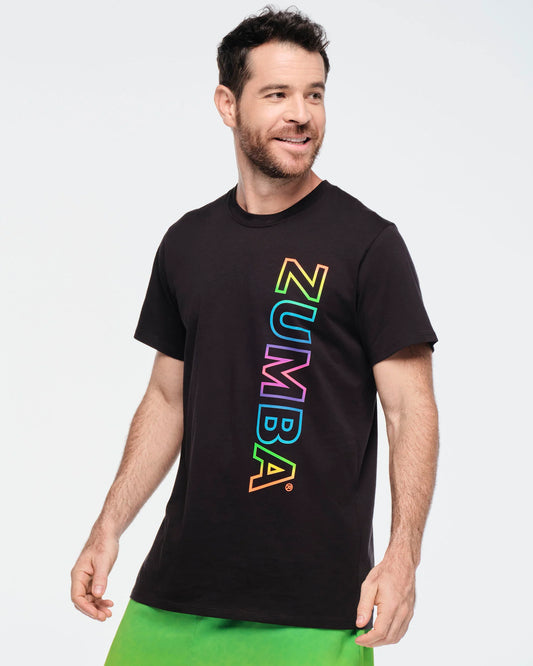 Funscape Unisex Crew Neck Tee - Bold Black Z14