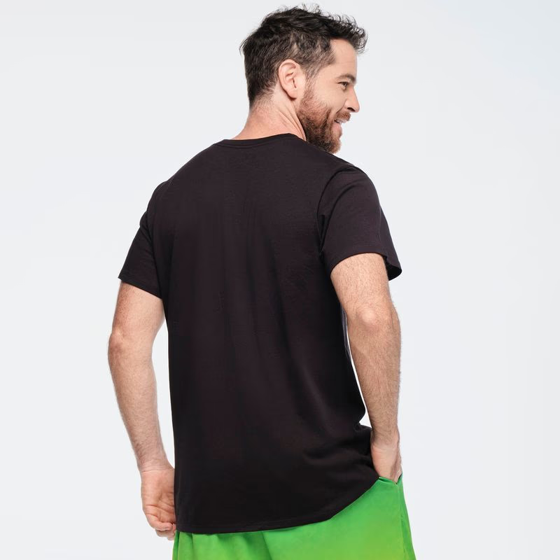 Funscape Unisex Crew Neck Tee - Bold Black Z23