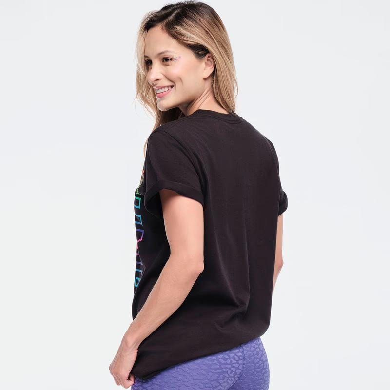 Funscape Unisex Crew Neck Tee - Bold Black Z23