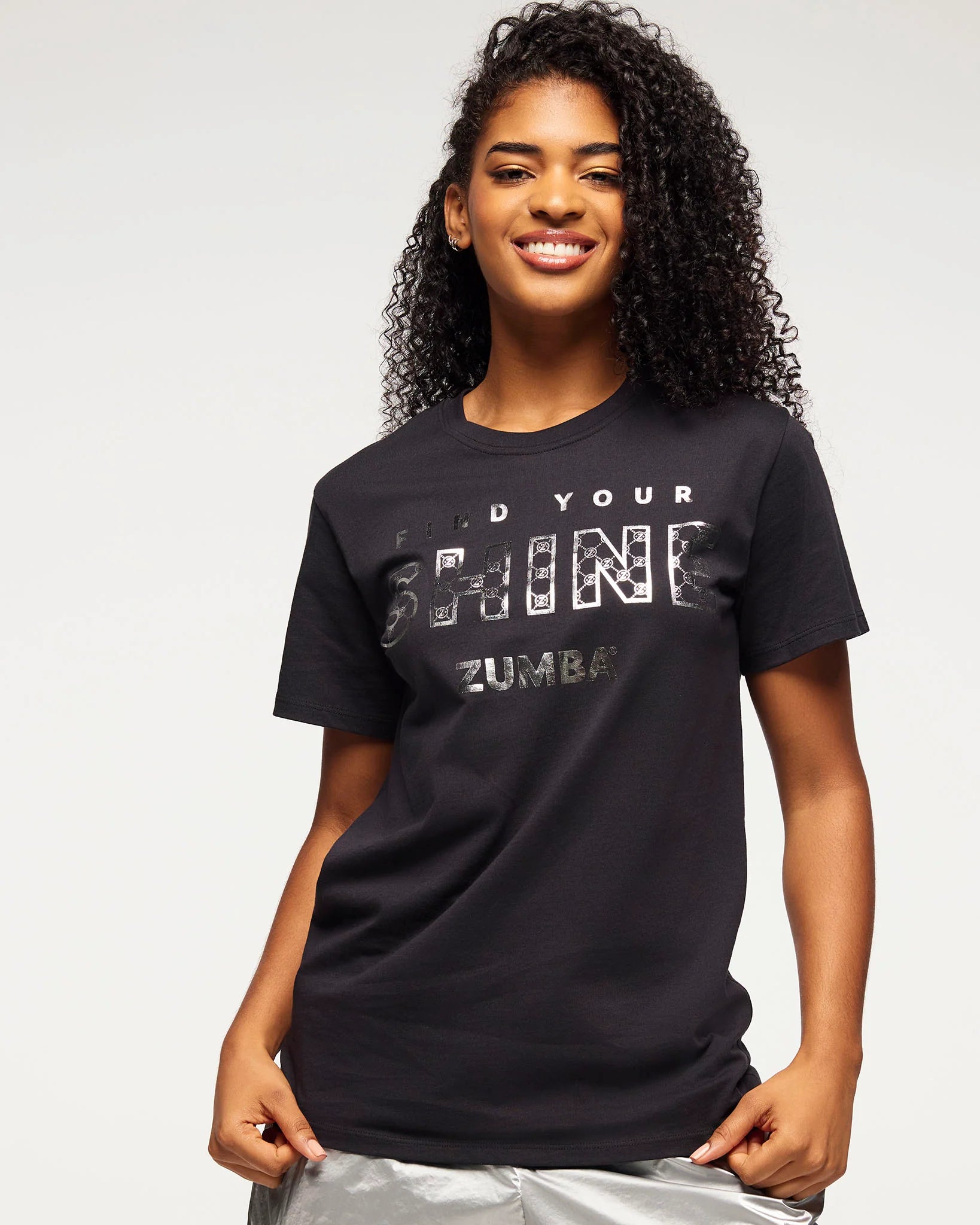 Zumba Runway Crew Neck Tee B7