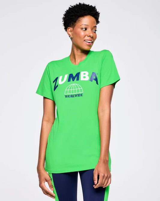Zumba Out Loud Crew Neck Tee B1