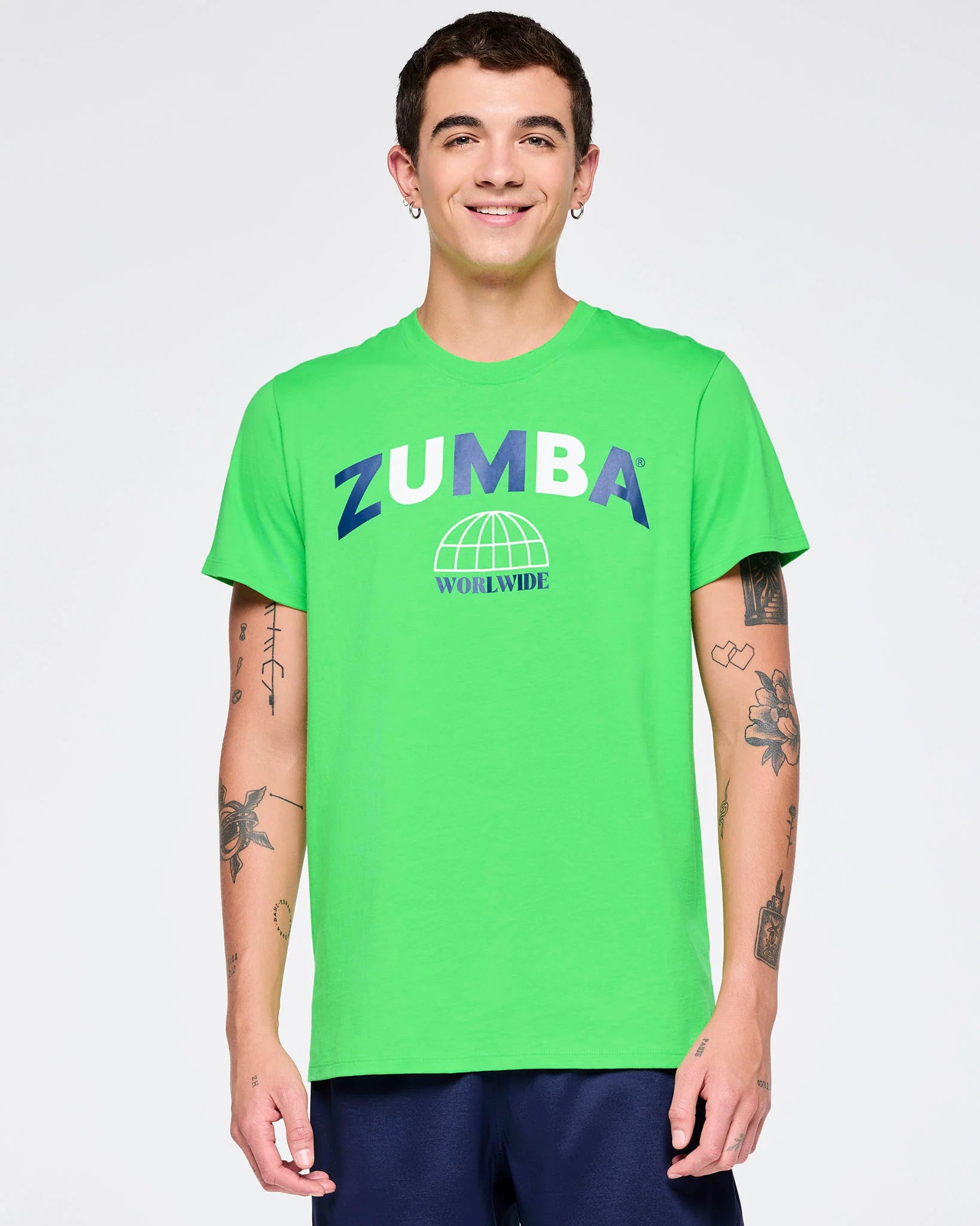 Zumba Out Loud Crew Neck Tee B1