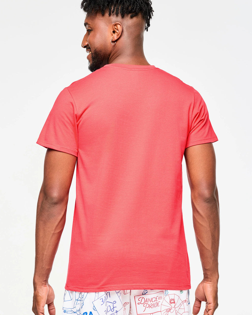 Zumba Crew Neck Tee - Cherry Z16
