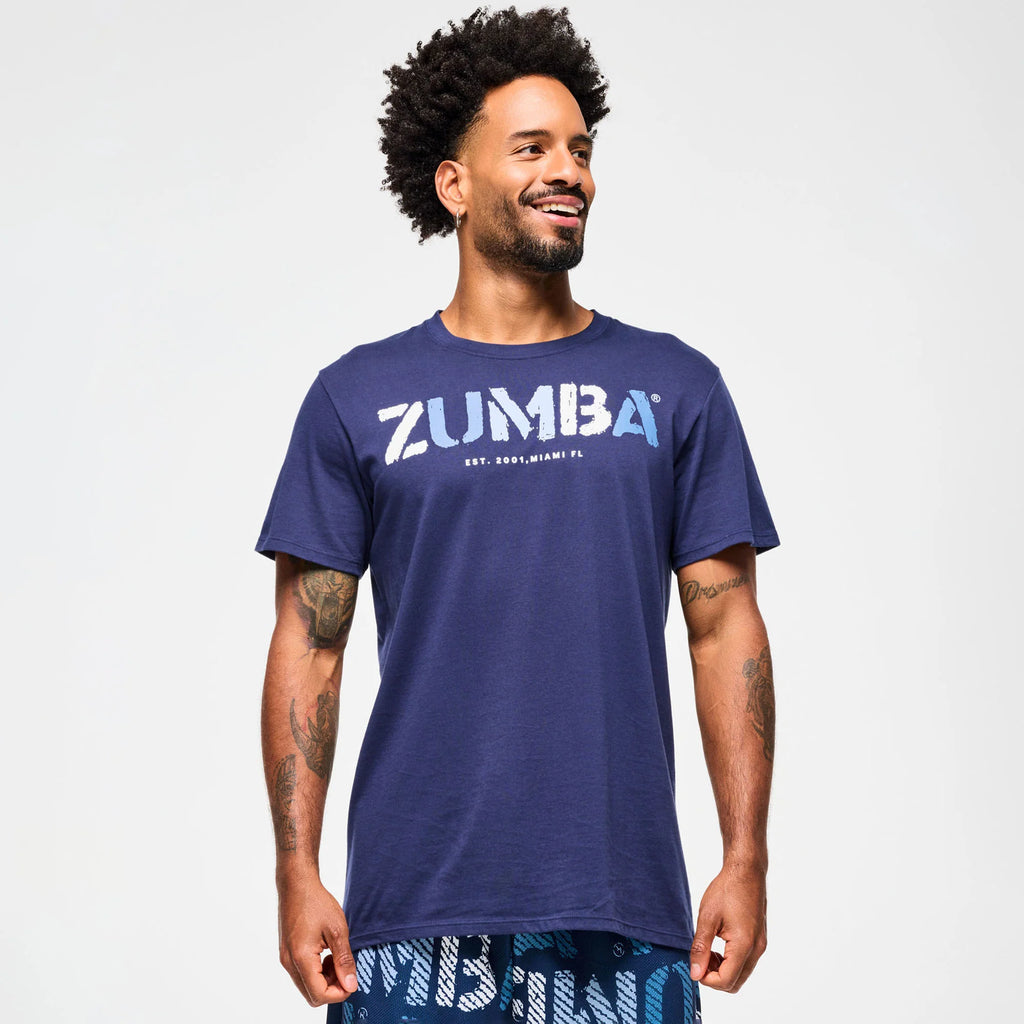 Blue Jean Crew Neck Tee B24