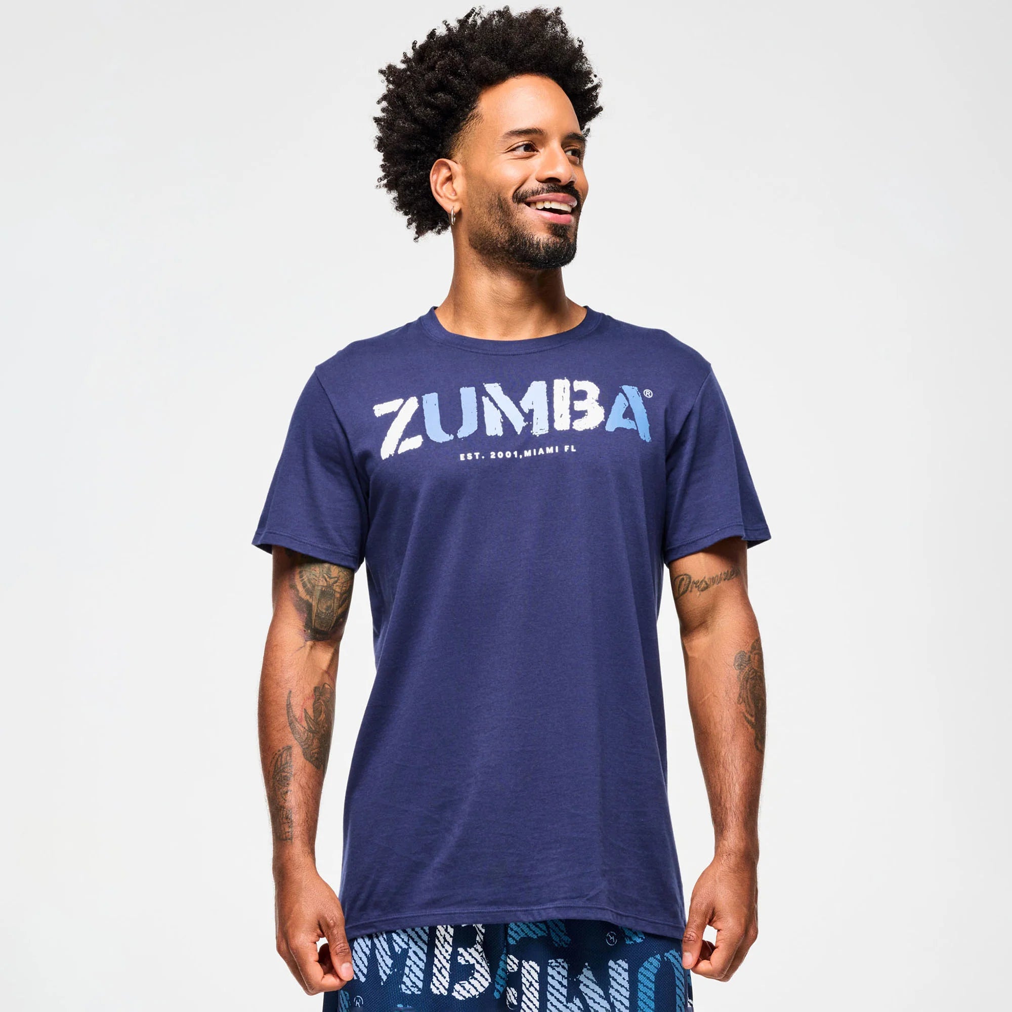 Blue Jean Crew Neck Tee B24