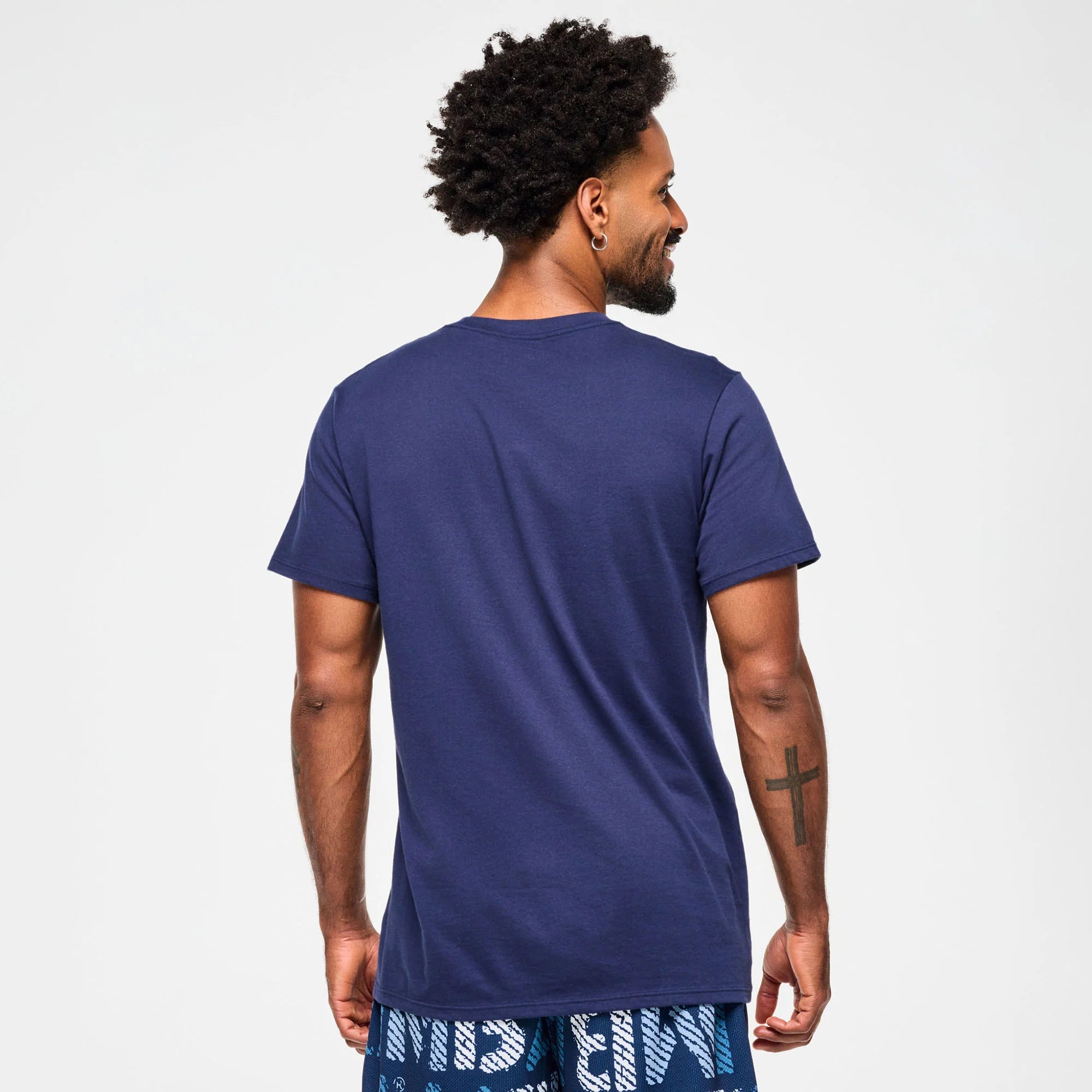 Blue Jean Crew Neck Tee B24