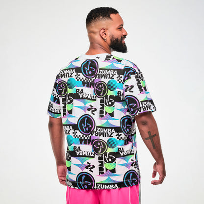 Electric Feel Unisex Oversized Top