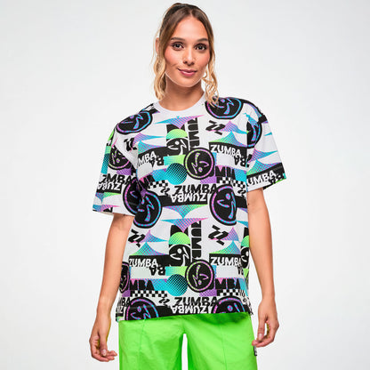 Electric Feel Unisex Oversized Top