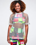 Worldwide Unisex Mesh Crew Neck Top