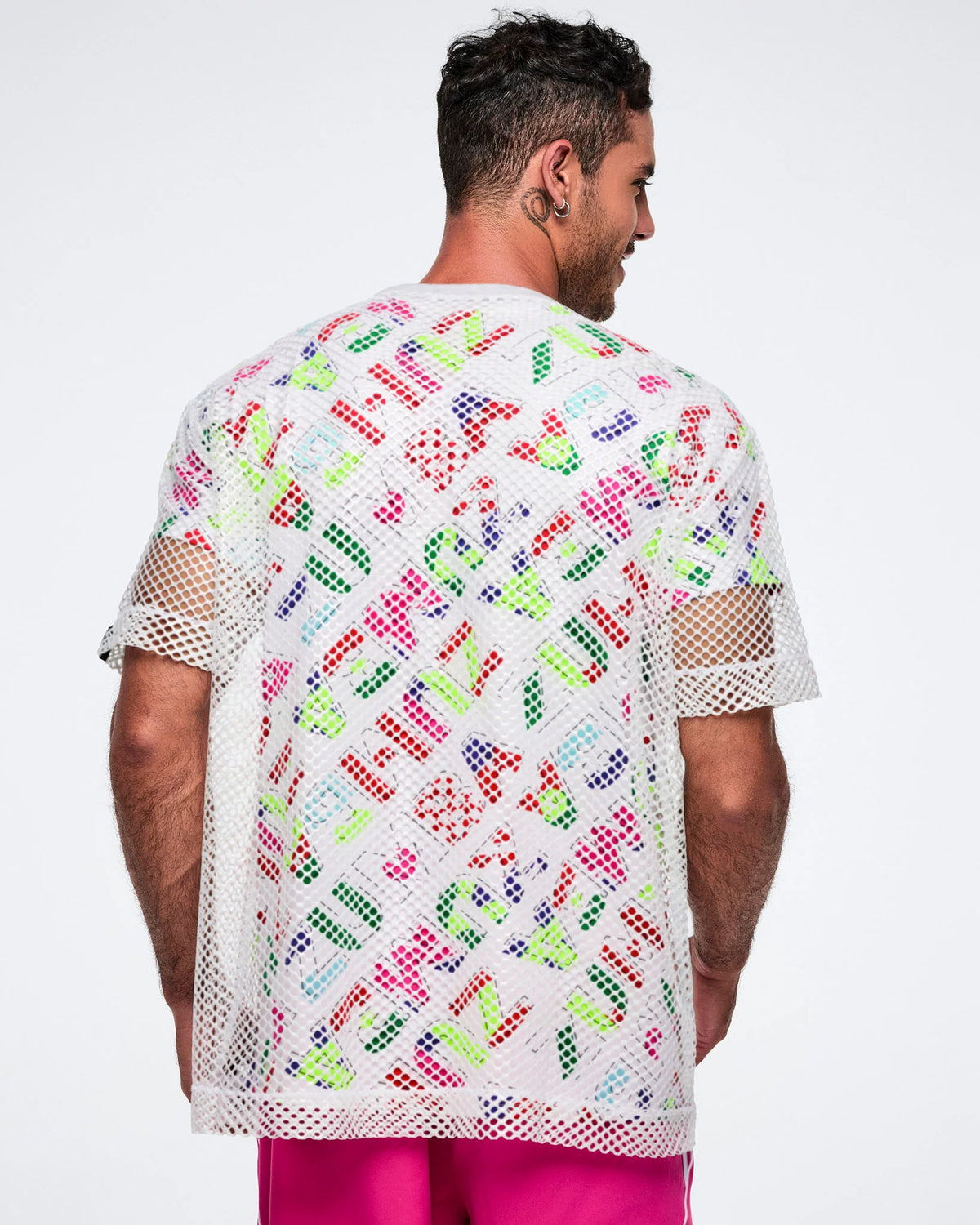 Worldwide Unisex Mesh Crew Neck Top