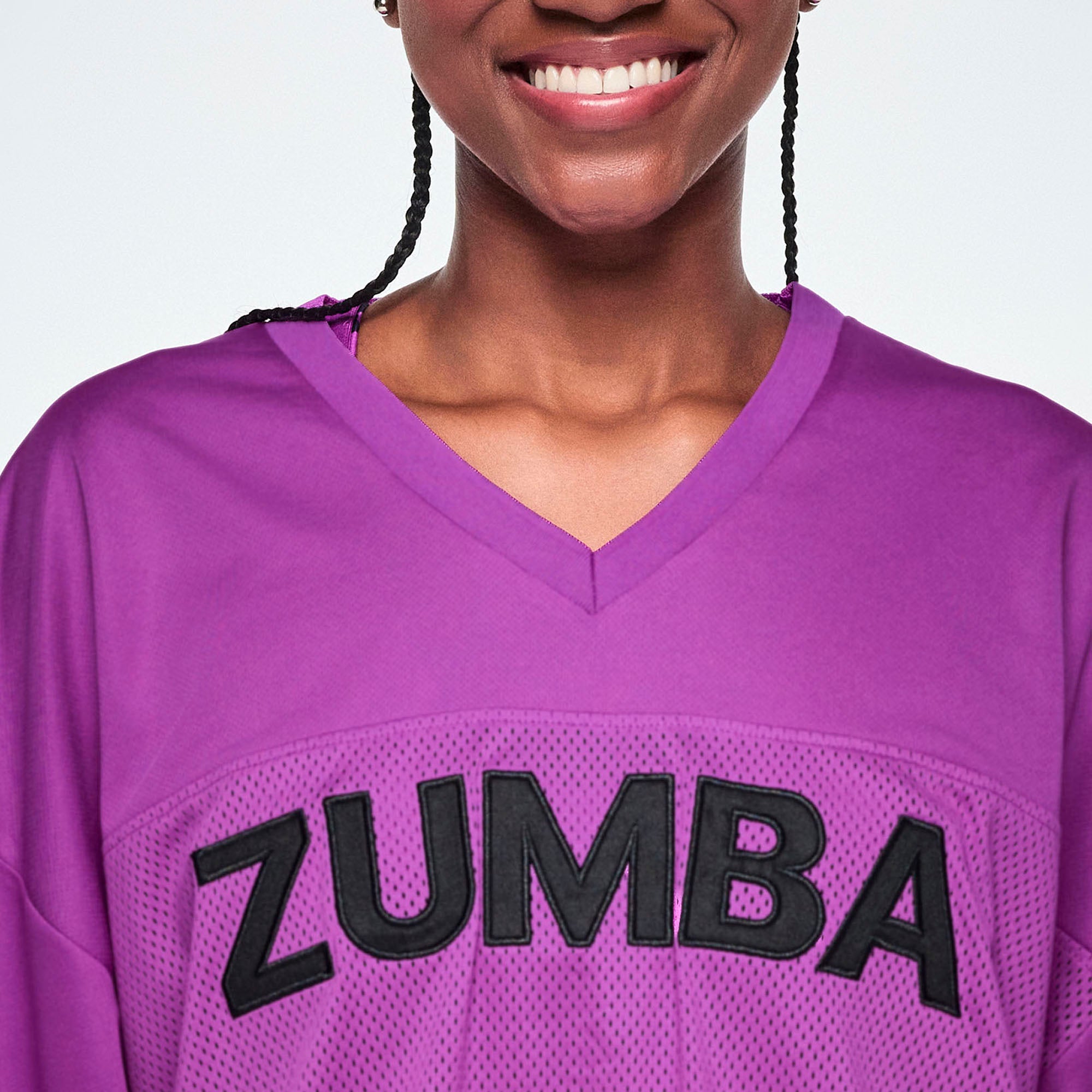 Ultrabright Oversized Mesh Sports Jersey