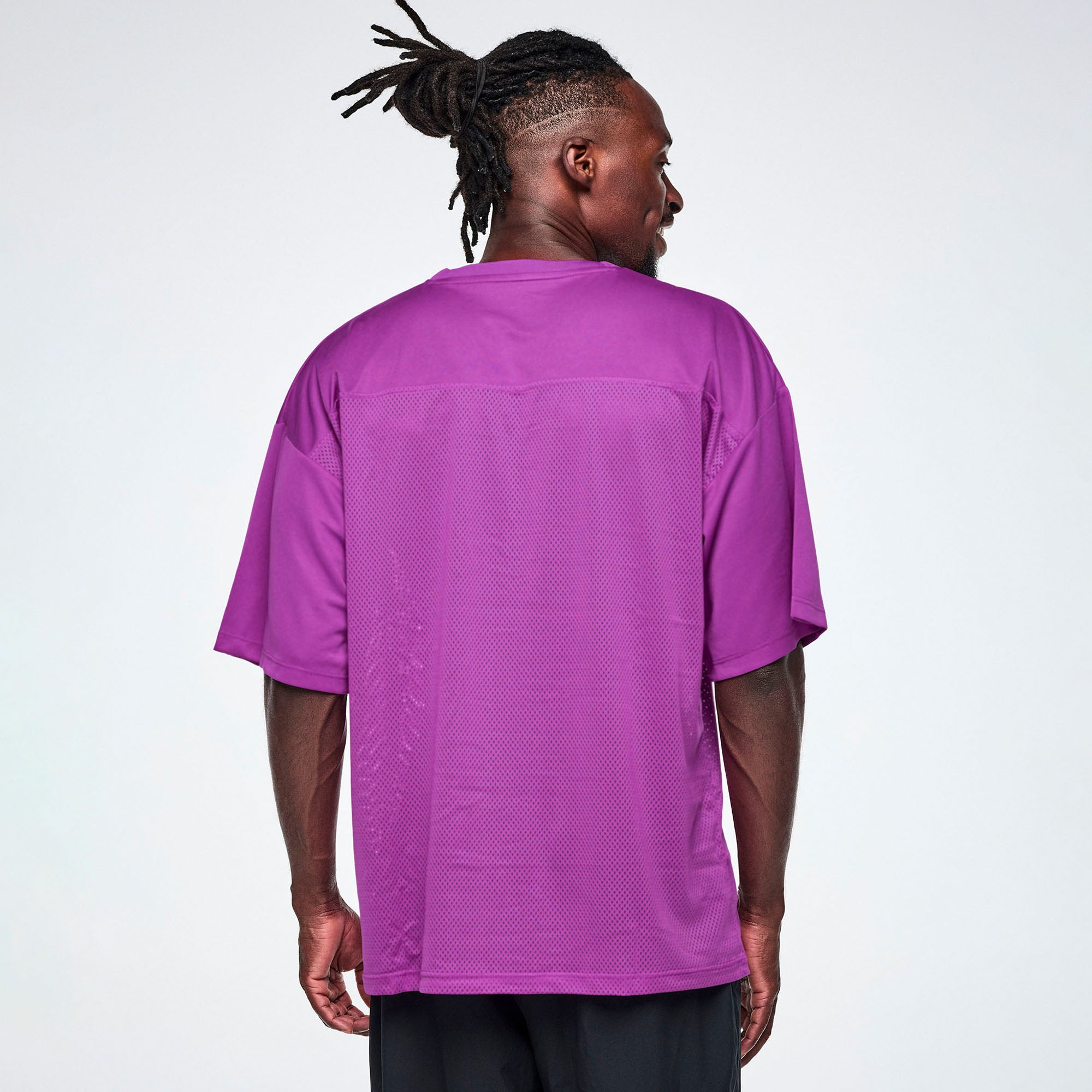 Ultrabright Oversized Mesh Sports Jersey
