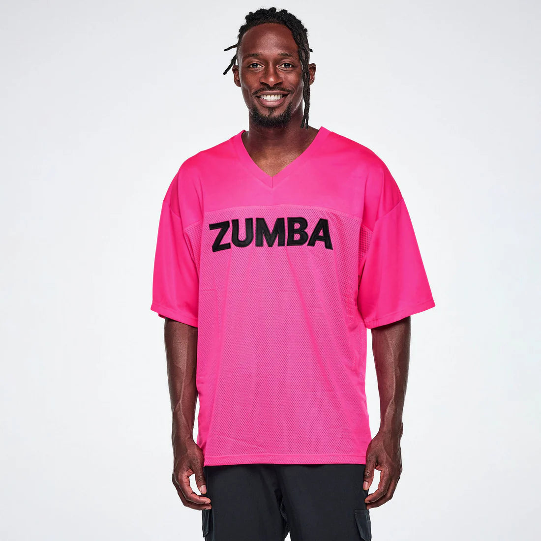 Ultrabright Oversized Mesh Sports Jersey Z22