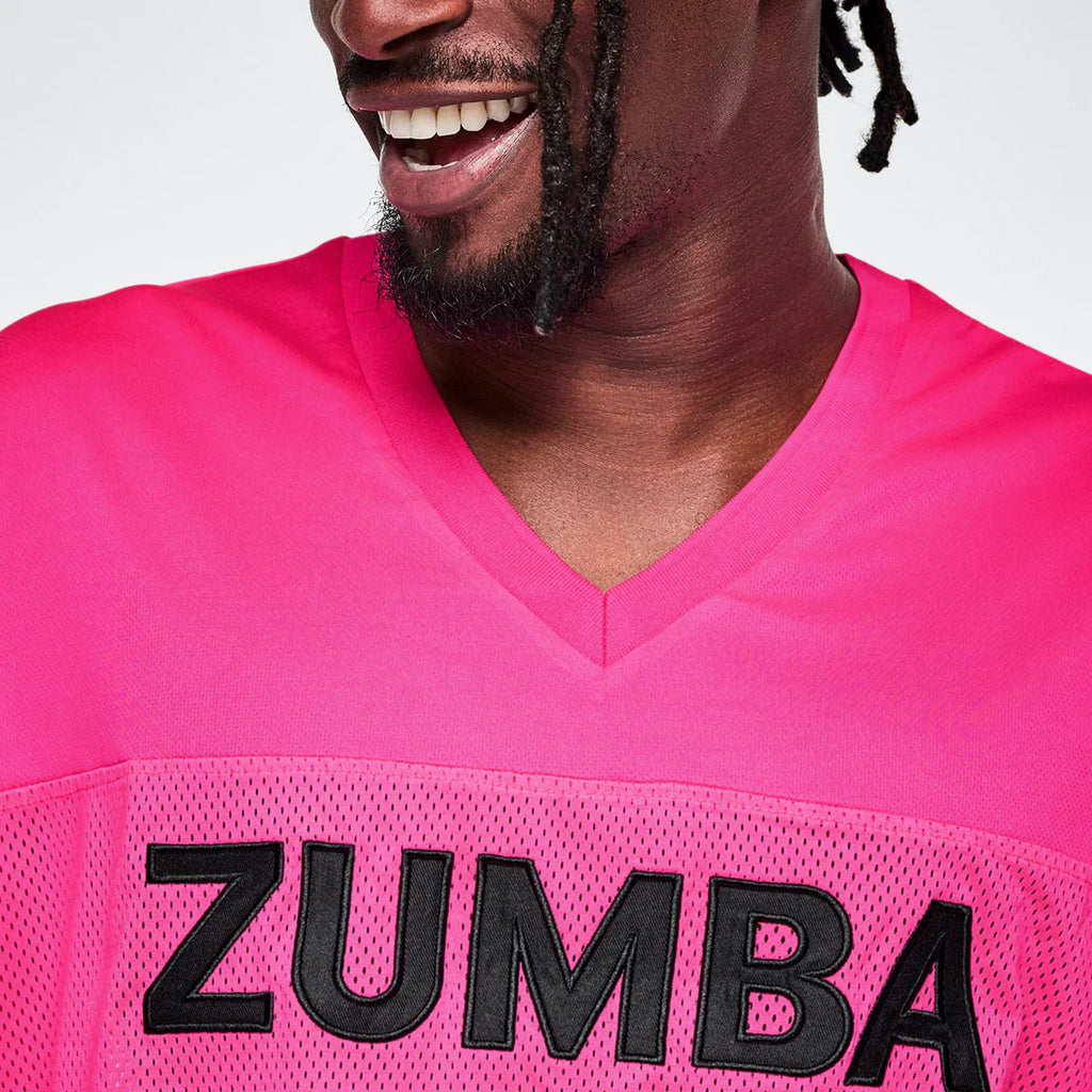 Ultrabright Oversized Mesh Sports Jersey Z22