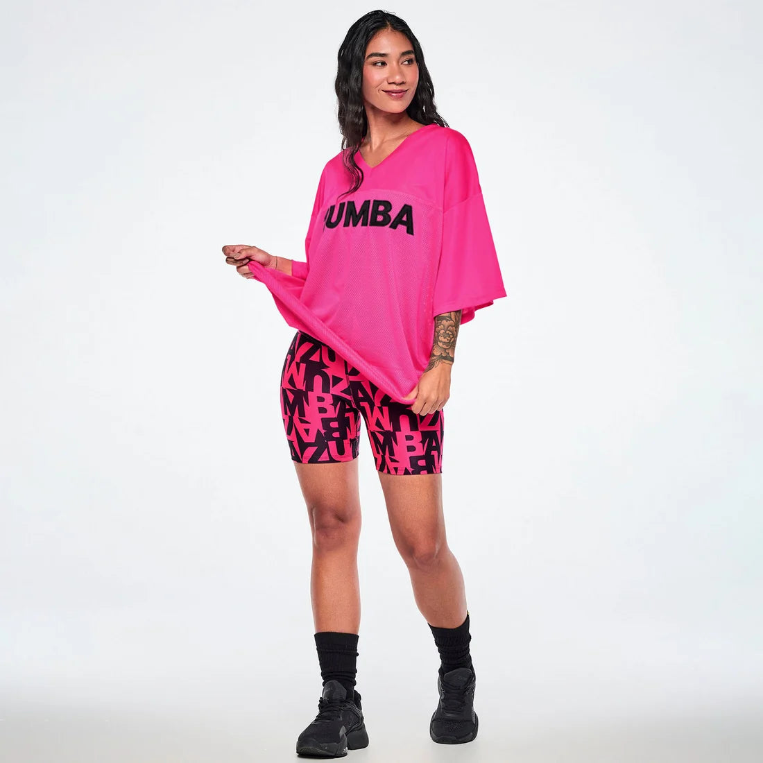 Ultrabright Oversized Mesh Sports Jersey Z22