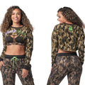 Zumba EST. 01 Long Sleeve Crop Top Z23