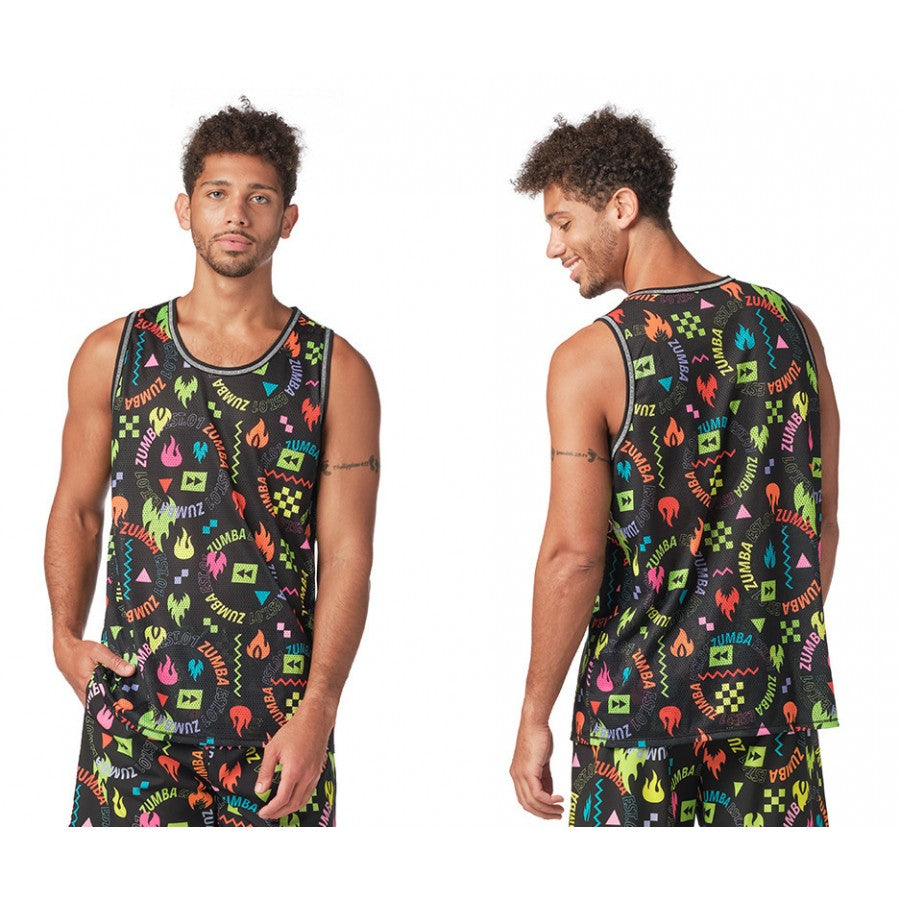 ZUMBA PRINTED MEN'S JERSEY Z23