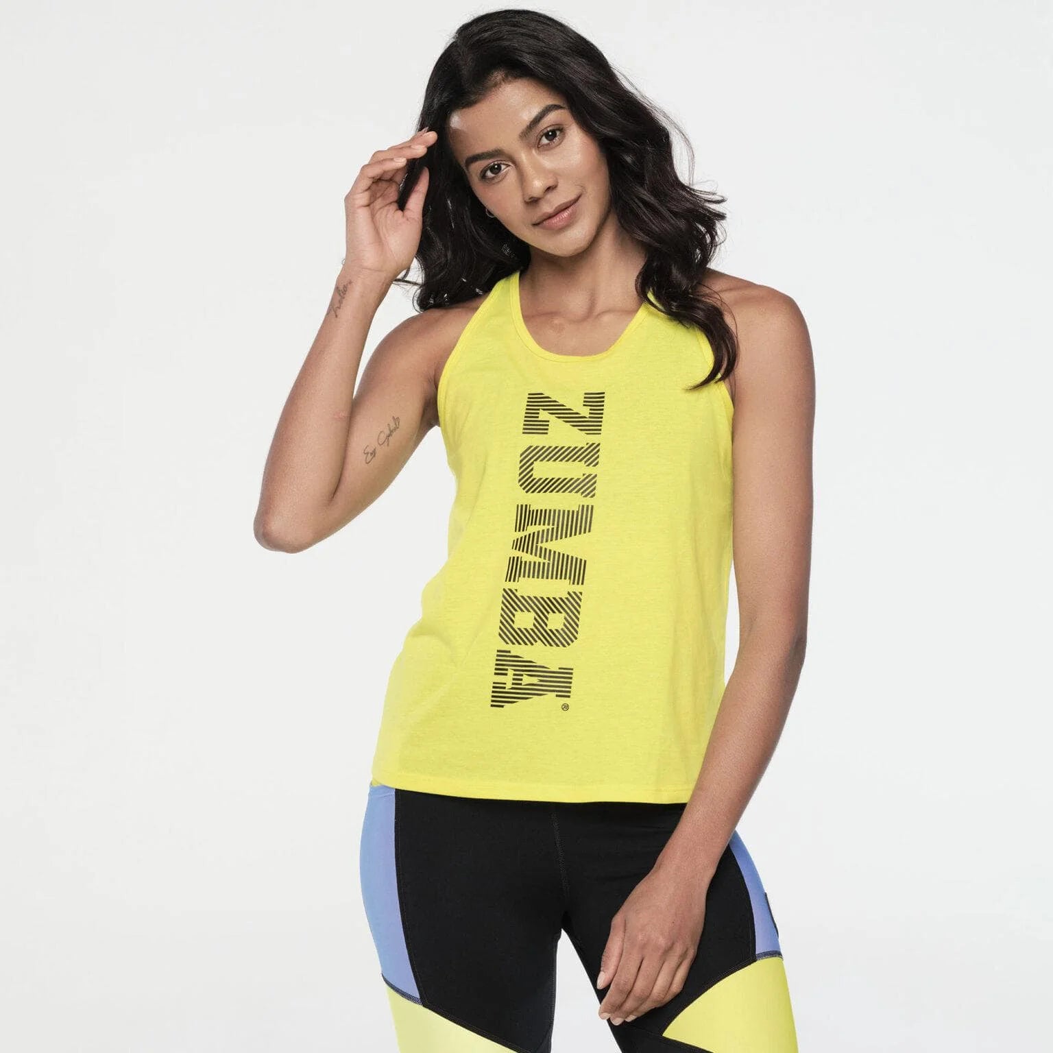 Zumba Varsity tank Z25