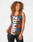 Zumba Tropics Mesh Tank Top  Z23