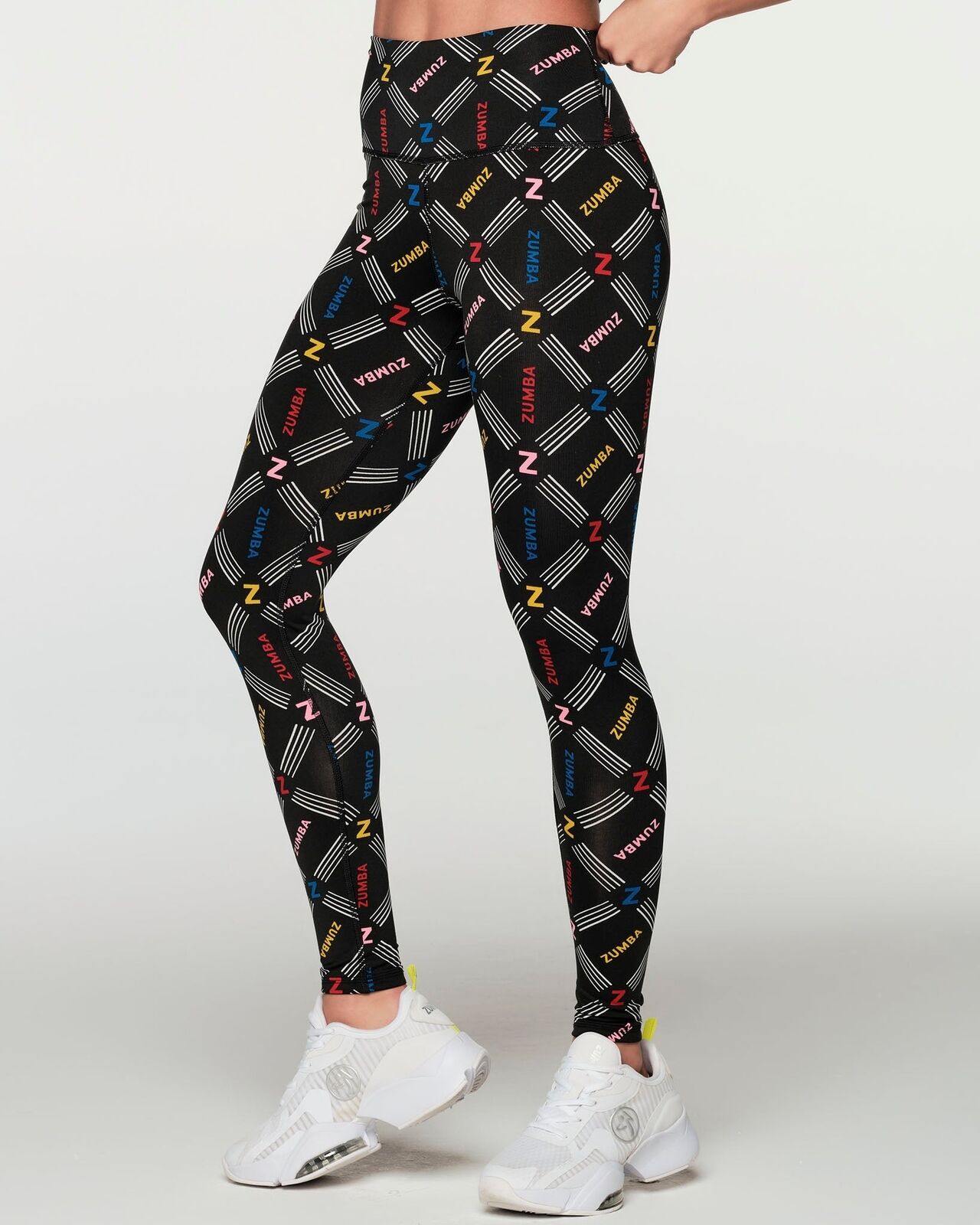 Sport Mode High Waisted Ankle Leggings - Bold Black B6