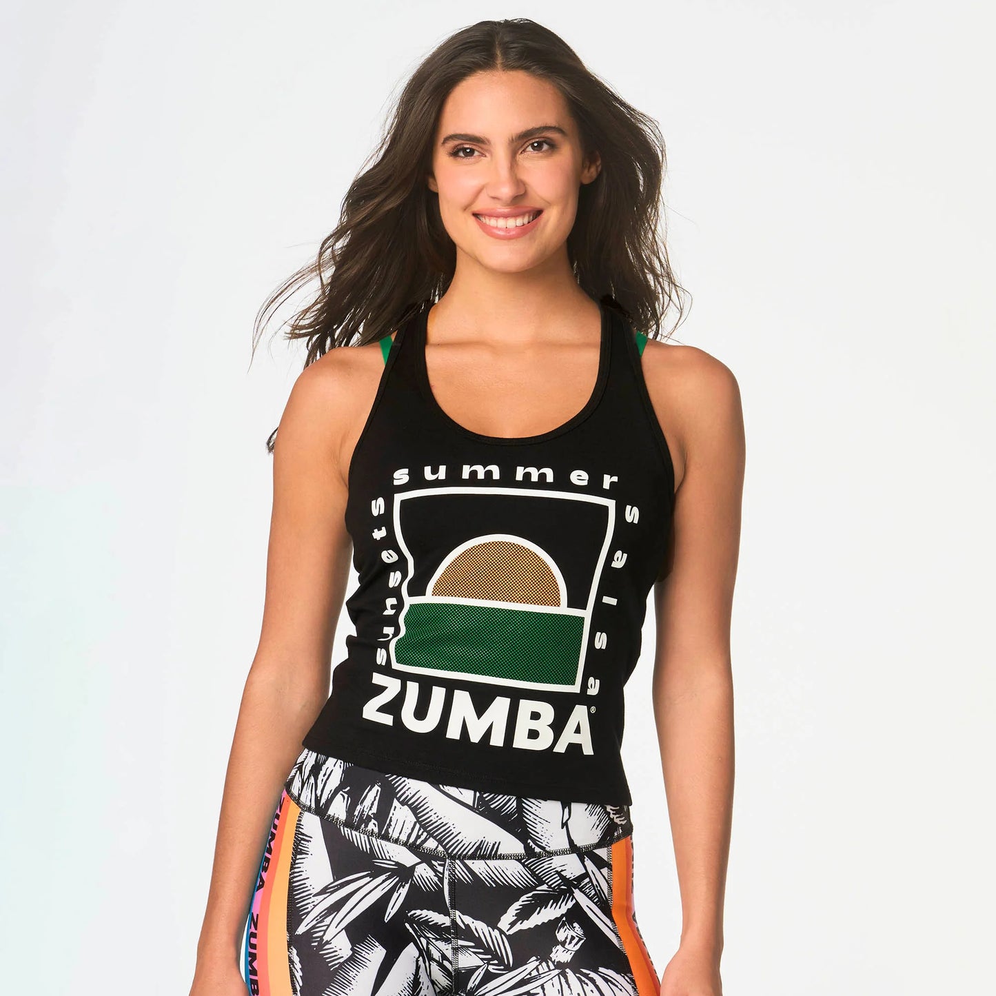 Sunsets Summer Salsa Racerback Z14